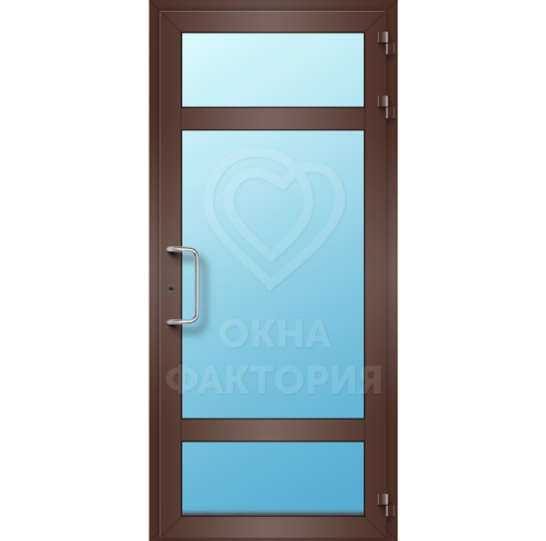 Алюминиевая дверь офисная AL-104