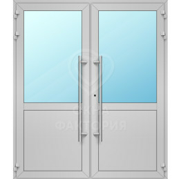 Алюминиевая дверь Алютех AL-1574