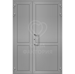 Алюминиевая дверь Alutech AL-1602