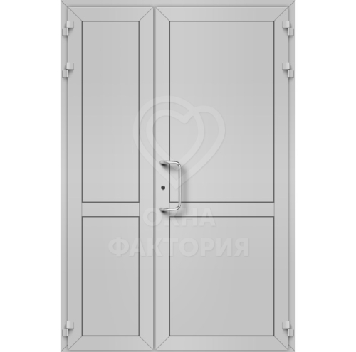 Дверь из алюминия двойная AL-1264
