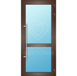Дверь из алюминия Alutech AL-1608