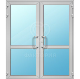 Дверь алюминиевая Alutech AL-1591