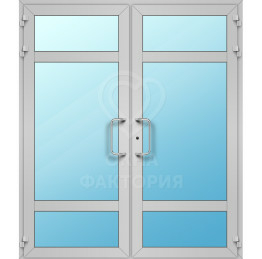 Дверь алюминиевая Alutech AL-1575