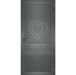 Глухая алюминиевая дверь AL-950