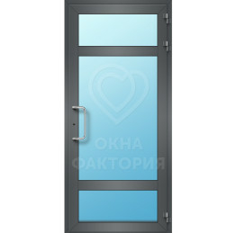 Дверь из алюминия Рехау AL-1710