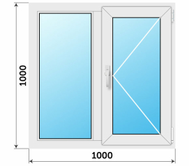 Окно 1000x1000