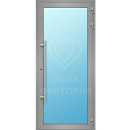 Алюминиевая глухая дверь входная AL-943 купить в Москве по ценам производителя