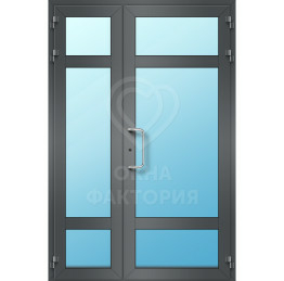 Дверь из алюминия глухая AL-968 купить в Москве по ценам производителя