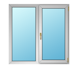 Окно дерево-алюминиевое 1200 x 1500 Г
