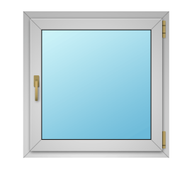 Окно дерево-алюминиевое 600x600 Г