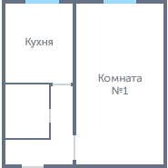 Окна в 1-ком. брежневке #1