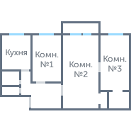 Окна в 3-ком. I-511 #1