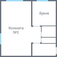 Окна в 1-ком. I-515 #1