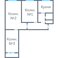 Планировка 1044