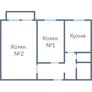 Окна в 2-ком. сталинке #1