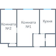 Окна в 2-ком. И-209А #1
