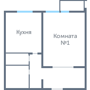 Окна в 1-ком. П-3 #1