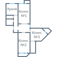 Окна в 3-ком. П-3 #1