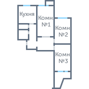 Окна в 3-ком. П-3 #1