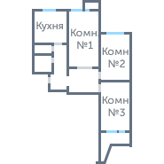 Окна в 3-ком. П-3 #1