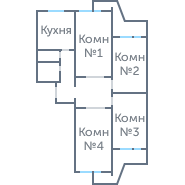 Окна в 4-ком. П-3 #1