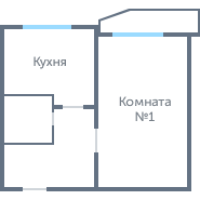 Окна в 1-ком. П-44 #1