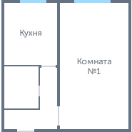 Окна в 1-ком. брежневке #1