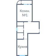 Окна в 1-ком. П-111М #1