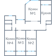 Окна в 4-ком. П-55М #1