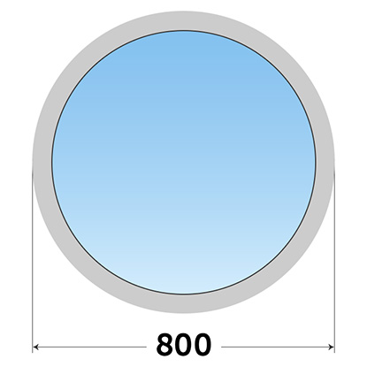 Круглое 800 мм P-400